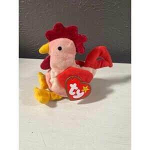 Ty Teenie Beanie Babies Strut The Rooster